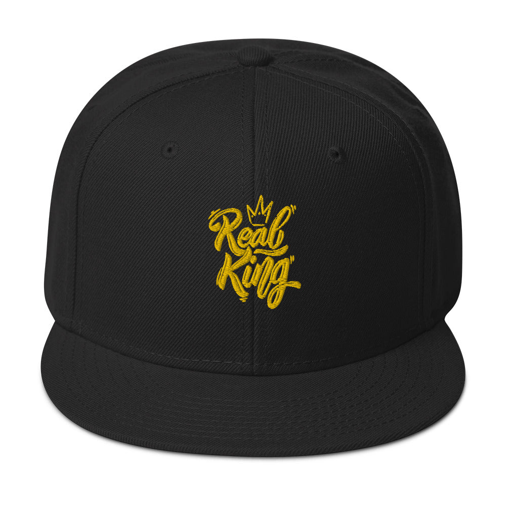 Real King Snapback Hat