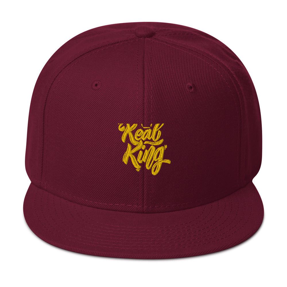 Real King Snapback Hat