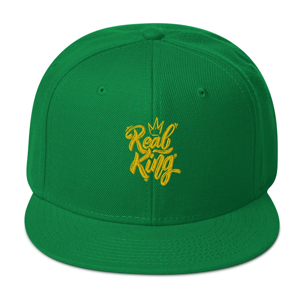 Real King Snapback Hat