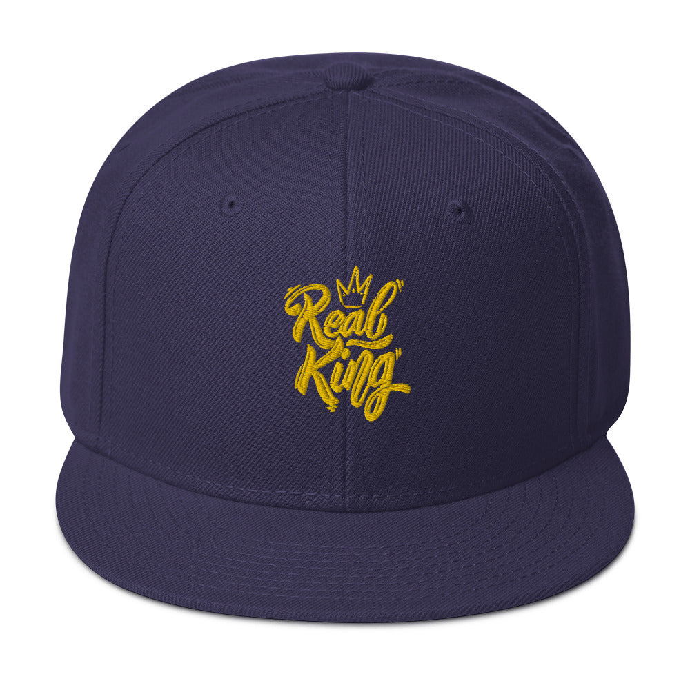 Real King Snapback Hat