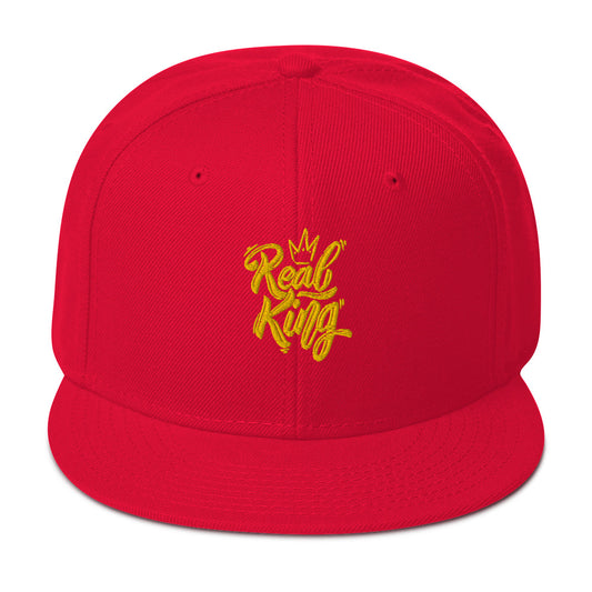 Real King Snapback Hat