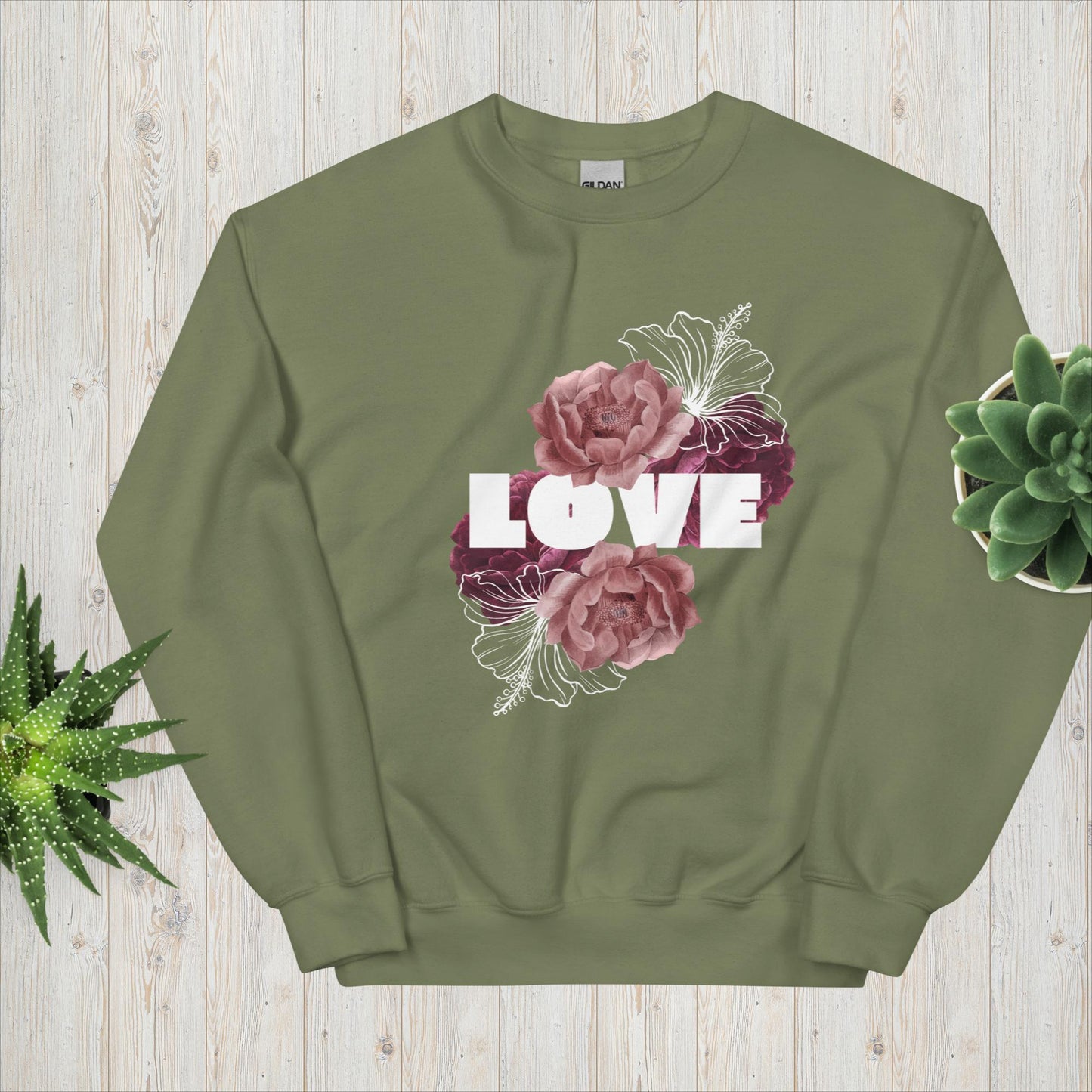 Love Bloom Unisex Sweatshirt