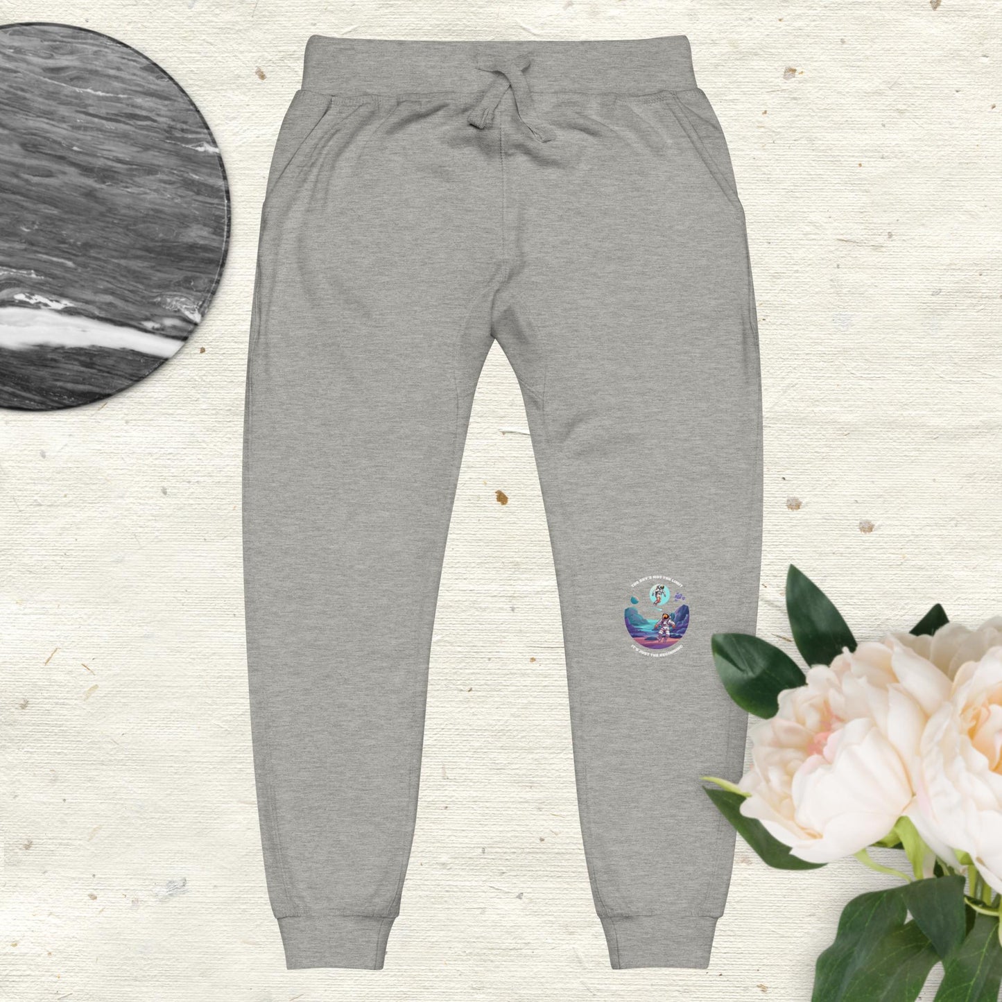 Limitless Heights fleece sweatpants.