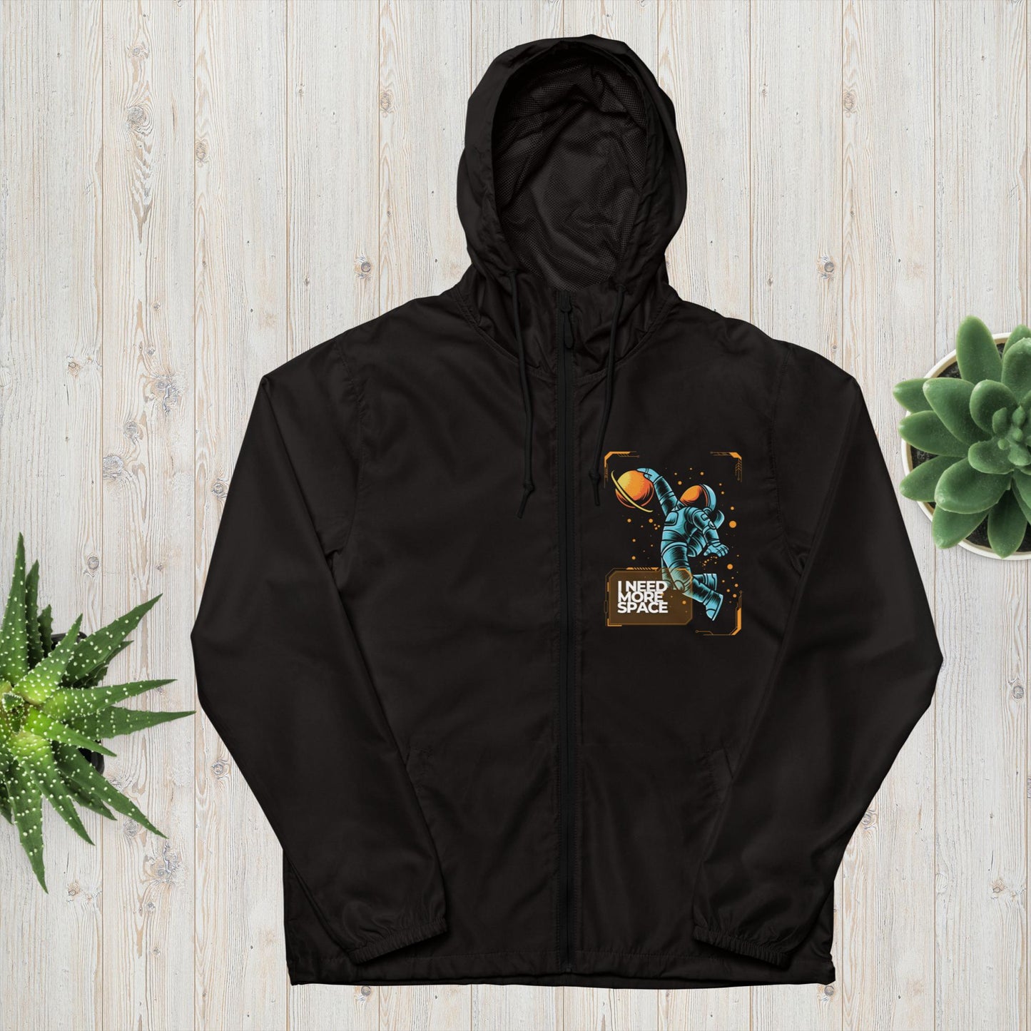 Cosmic Leap Zip Up Windbreaker