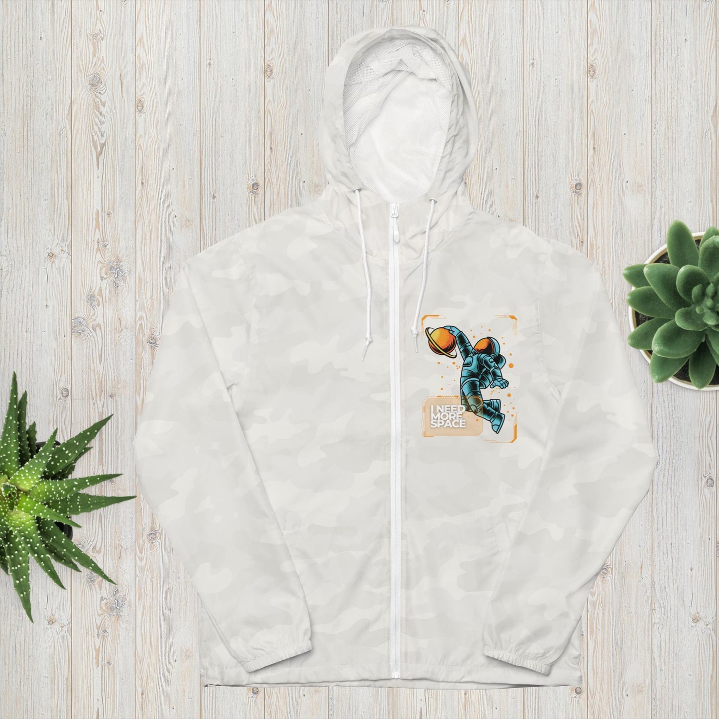 Cosmic Leap Zip Up Windbreaker