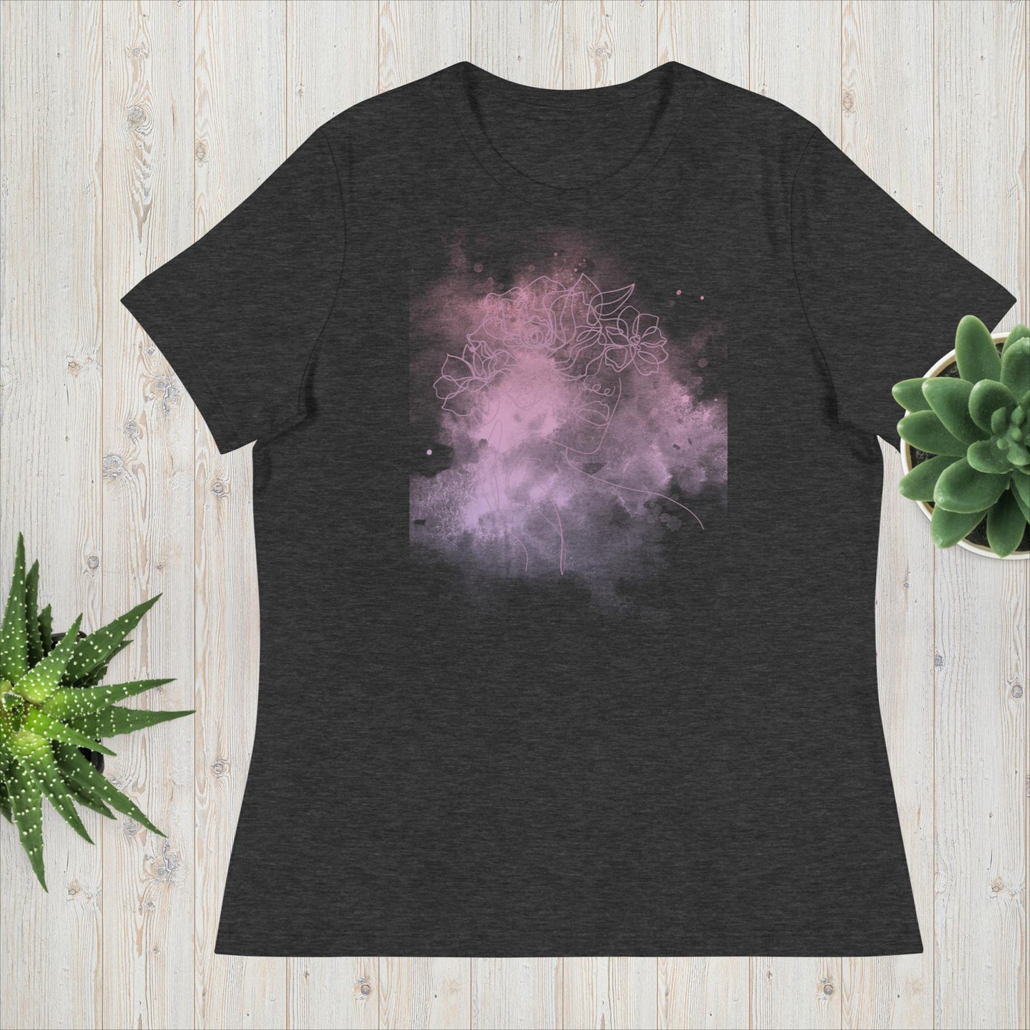 Floral Muse Women's Relaxed T-Shirt