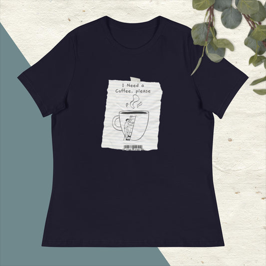 Caffeine Queen  T-Shirt